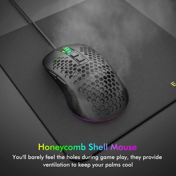 Mechanical Keyboard and Mouse, E-YOOSO Z-737 Wired Gaming Keyboard and Mouse - Picture 5 of 7